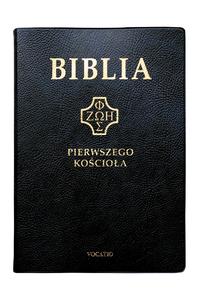 Biblia pierwszego Kościoła okładka PVC czarna