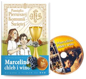 Marcelino Chleb i Wino. Pami膮tka Pierwszej Komunii 艢wi臋tej (zestaw ksi膮偶ka + DVD)