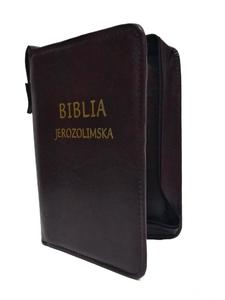 Etui na Bibli臋 Jerozolimsk膮 - bordo