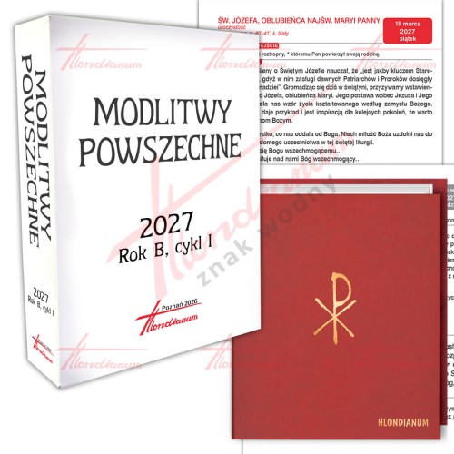 Modlitwy Powszechne 2027/B - komplet/ wkład + segregator