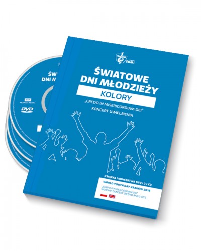 ŚDM - KOLORY (NIEBIESKI) - KSIĄŻKA + KONCERT NA DVD i 2 x CD