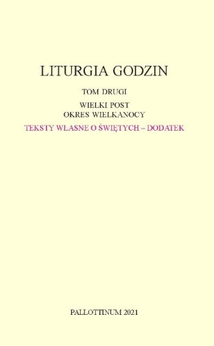 Liturgia Godzin - dodatek Tom 2