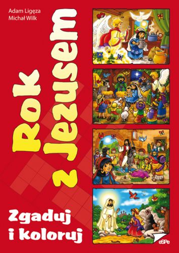 ROK Z JEZUSEM. Zgaduj i koloruj