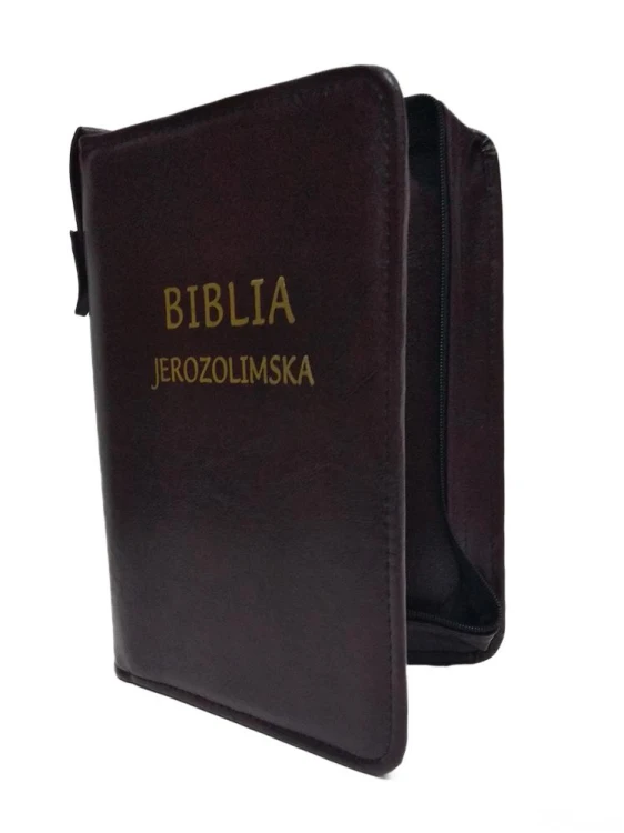 Etui na Biblię Jerozolimską - bordo