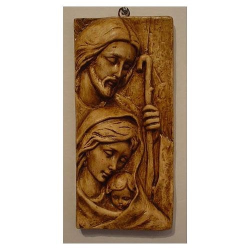 Relief - Święta Rodzina - gips