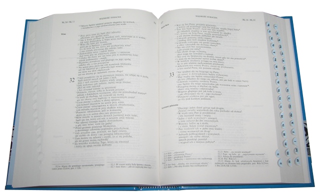 ...Biblia Tysiąclecia. Pismo Święte Starego i Nowego Testamentu - z paginatorami