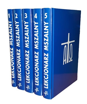 Lekcjonarze mszalne. Tomy 1-9 (format A5)