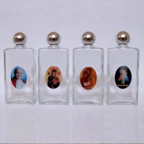Butelka na wodę święconą - szkło