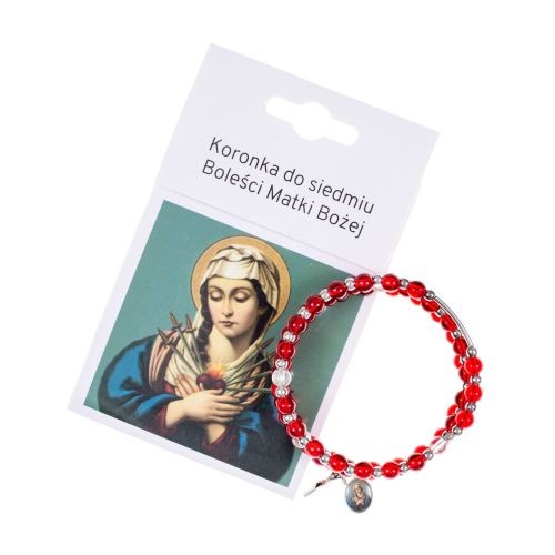 Bransoletka: koronka do siedmiu Boleści Matki Bożej